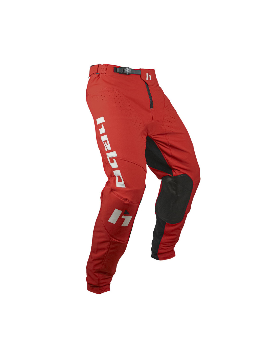 מכנסי רכיבה מאווררות לקיץ צבע אדום PANTALON MX SCRATCH II  HEBO